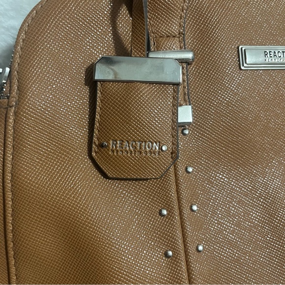 Kenneth Cole Reaction Melanie double handle purse brown - Picture 3 of 14